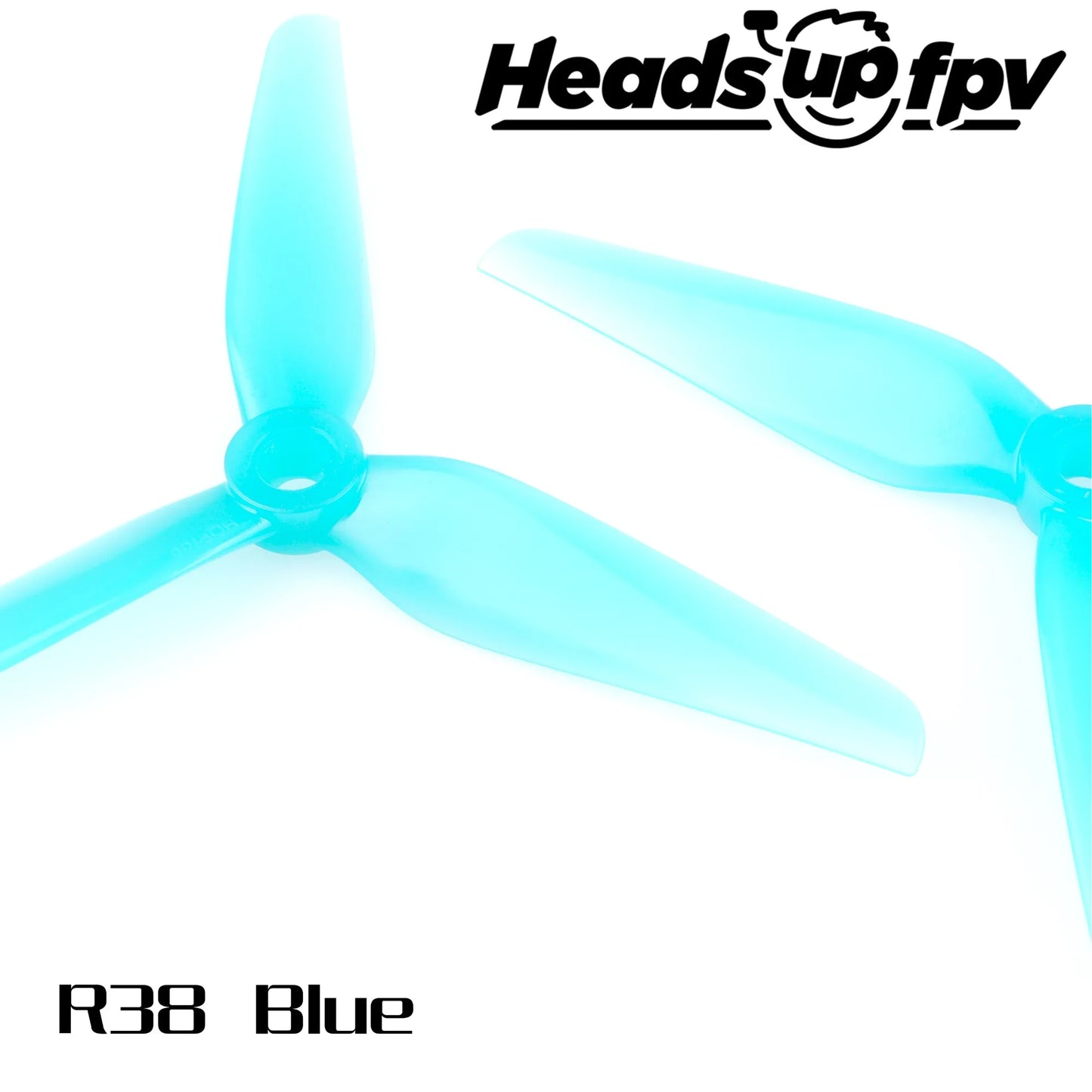 HeadsUp Racing Prop R38 (2CW+2CCW)-Poly Carbonate