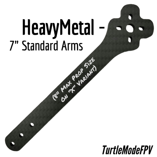 HeavyMetal & HeavyMetal PLUS - 7" Spec Arms (Street League Approved)