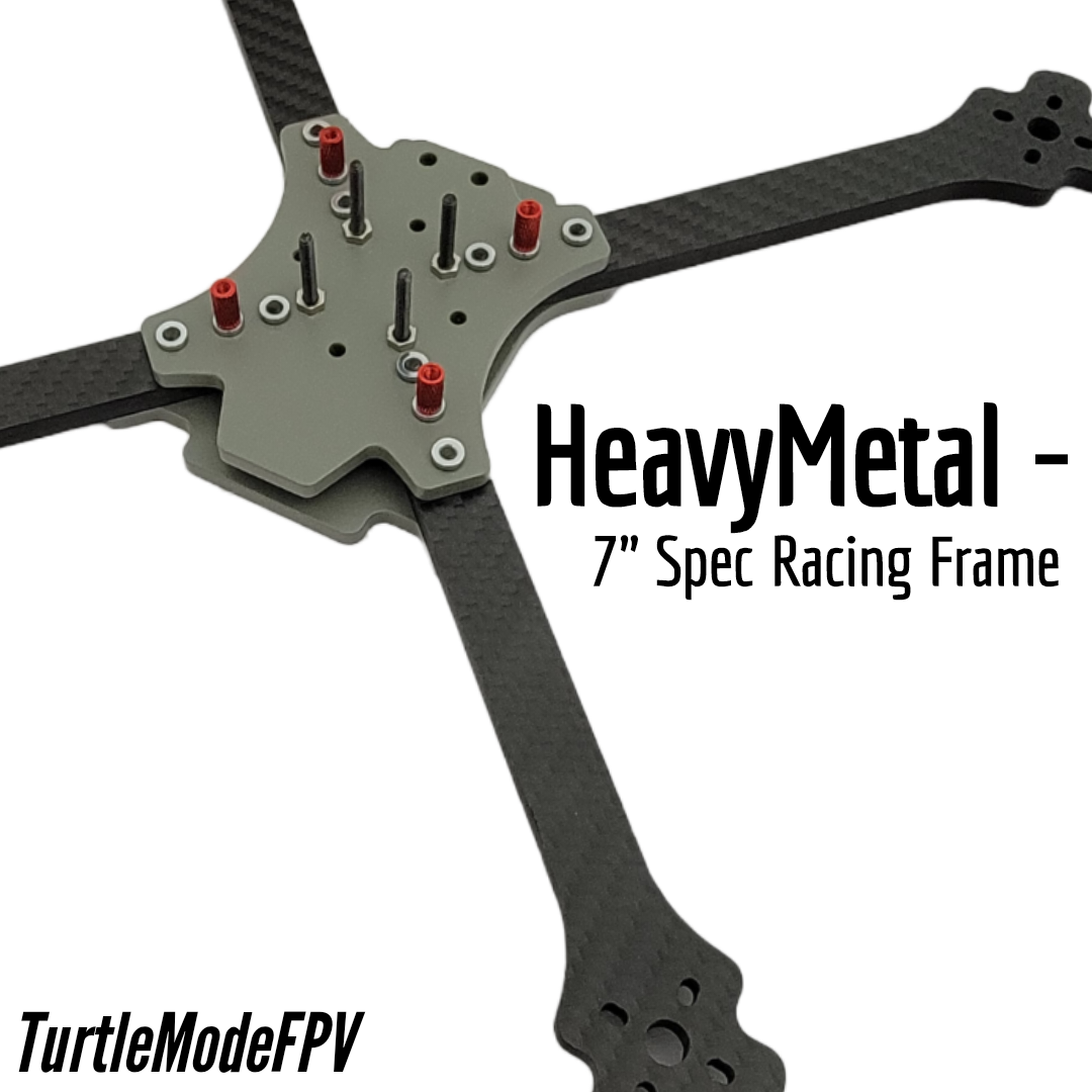 HeavyMetal - 7 Spec Racing Frame (Street League Approved
