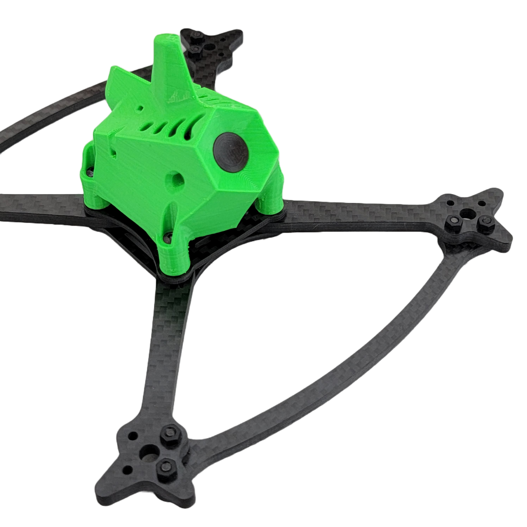 OpenRacer - 5" Frame w/ TurtleModeFPV Pod Canopy