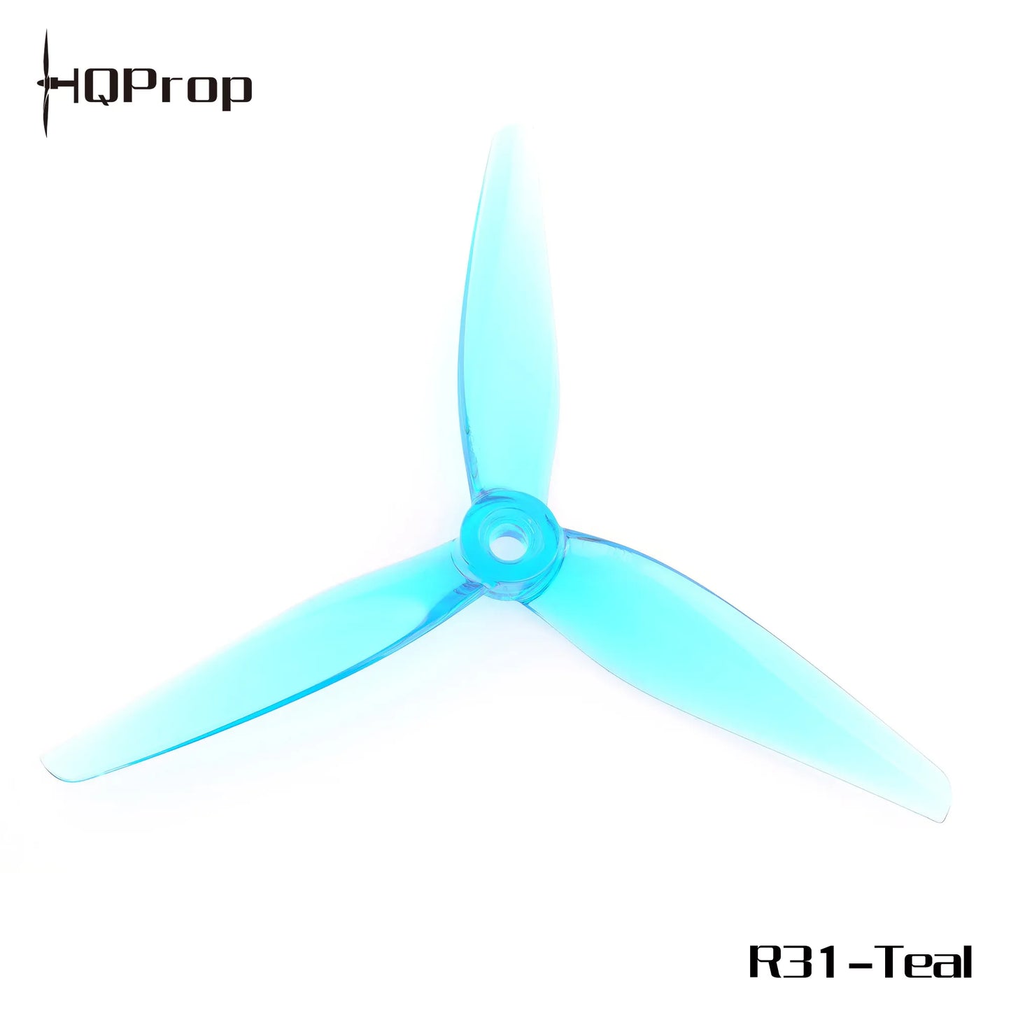 HQ Racing Prop R31 - Teal (5.1X3.1X3) (2CW+2CCW)-Poly Carbonate