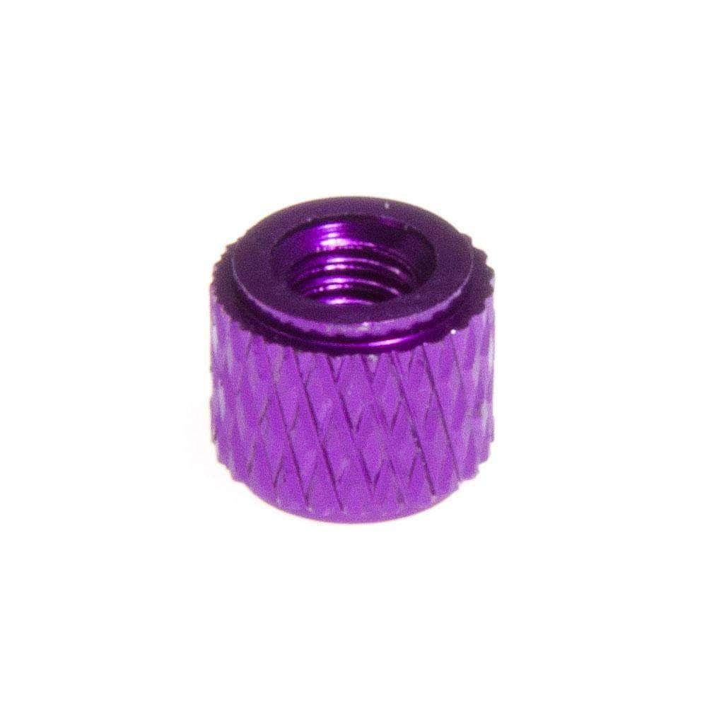 M3 Standoff, Knurled Aluminum, Small Step (5 pcs) - Choose Size, Color