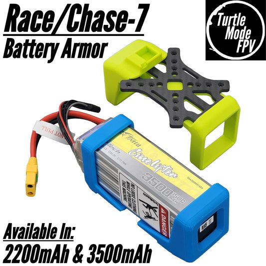 Race/Chase-7 Battery Armor w/ NewBeeRID/GPS mounting - (Choose Options)