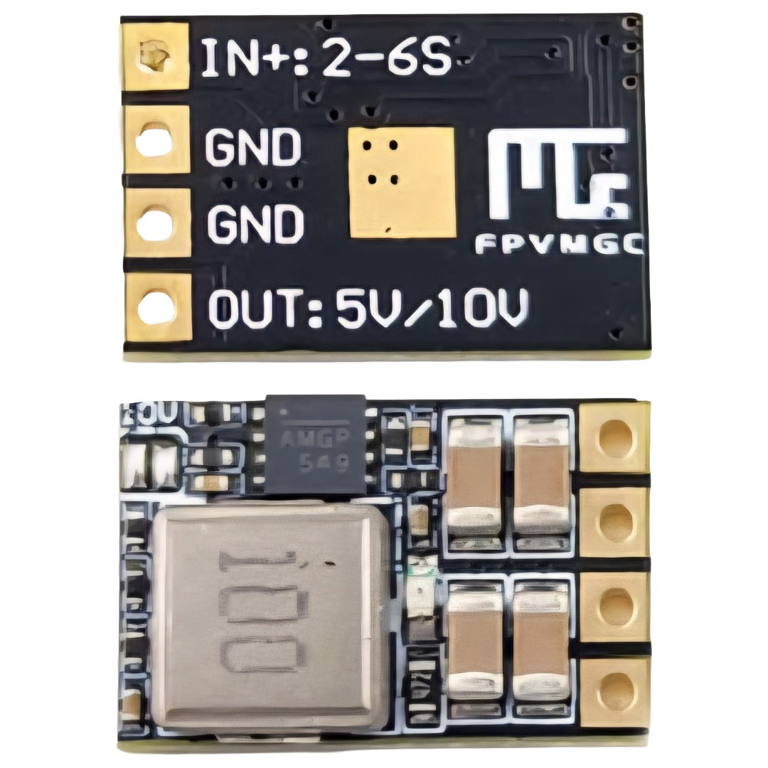 Micro BEC 2S-6S to 5V/10V step-down regulator