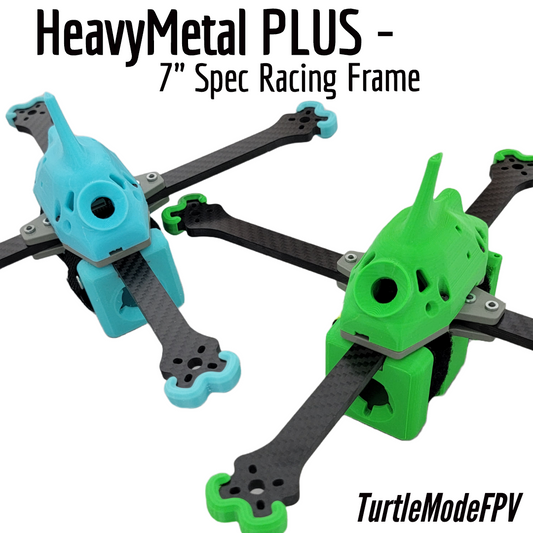 HeavyMetal PLUS - 7" Spec Racing Frame w/ Accessory Kit (Street League Approved) - (Choose Options)