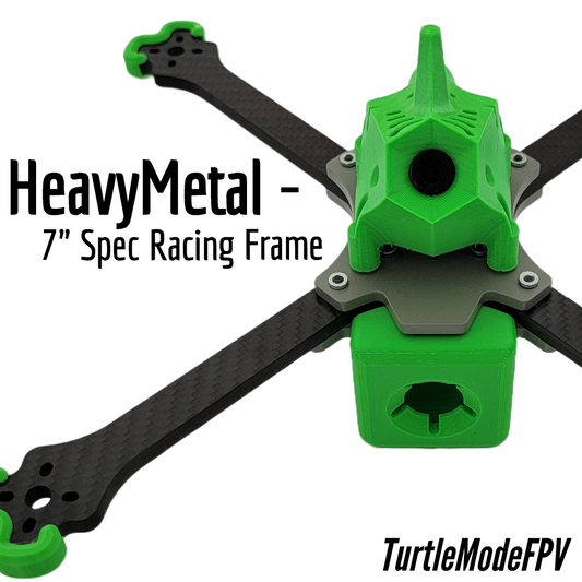 HeavyMetal - 7" Spec Racing Frame w/ Accessory Kit (Street League Approved) - (Choose Options)