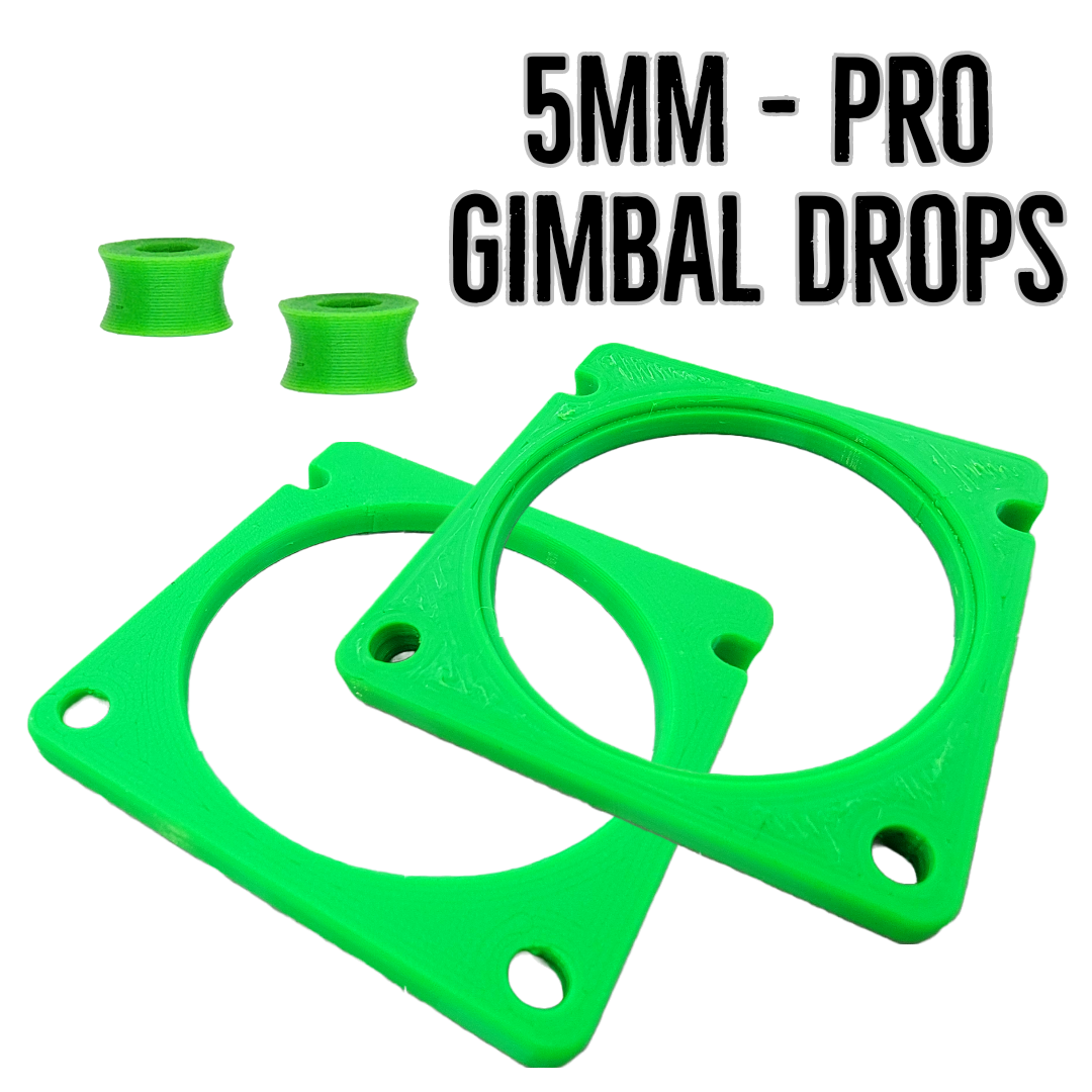 Pro Gimbal Drops, by TurtleModeFPV - (Choose Color)