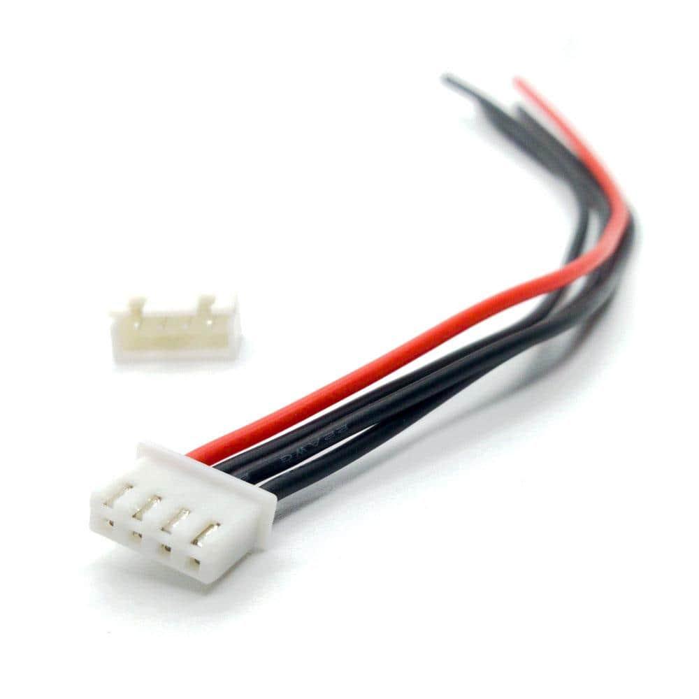 Balance Lead JST-XH Connector Pigtail Male+Female Plug (10 pairs) - Choose Type