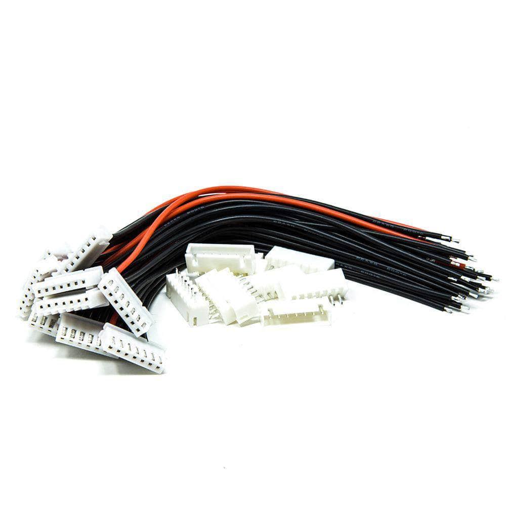 Balance Lead JST-XH Connector Pigtail Male+Female Plug (10 pairs) - Choose Type