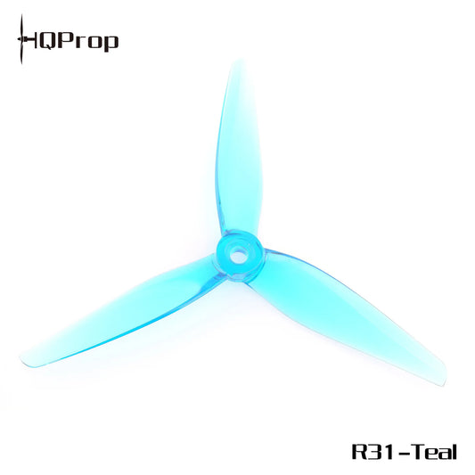 HQ Racing Prop R31 - Teal (5.1X3.1X3) (2CW+2CCW)-Poly Carbonate