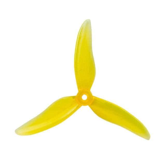 Gemfan Hurricane 51499 5142-3 / 5.1" Tri-Blade FPV Drone Props (4 Pack) - Choose Color