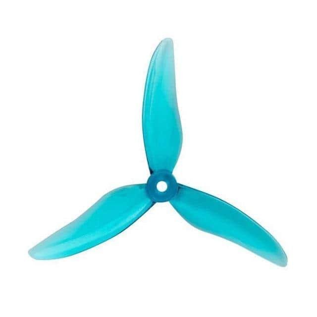 Gemfan Hurricane 51499 5142-3 / 5.1" Tri-Blade FPV Drone Props (4 Pack) - Choose Color