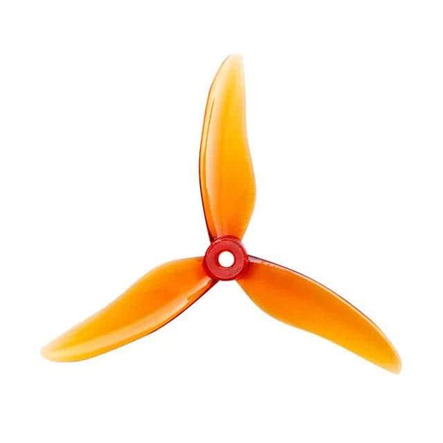 Gemfan Hurricane 51499 5142-3 / 5.1" Tri-Blade FPV Drone Props (4 Pack) - Choose Color