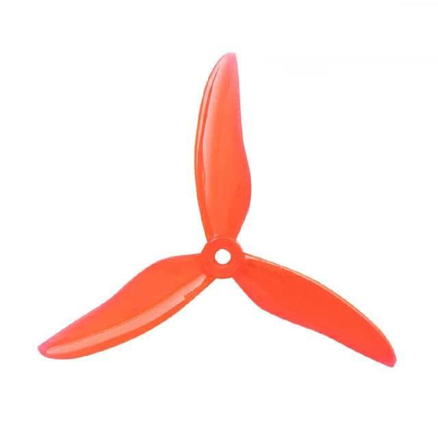 Gemfan Hurricane 51499 5142-3 / 5.1" Tri-Blade FPV Drone Props (4 Pack) - Choose Color