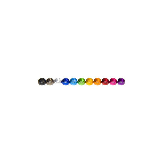 M2 Buttonhead Stepped Anodized Washer (5 pcs) - Choose Color