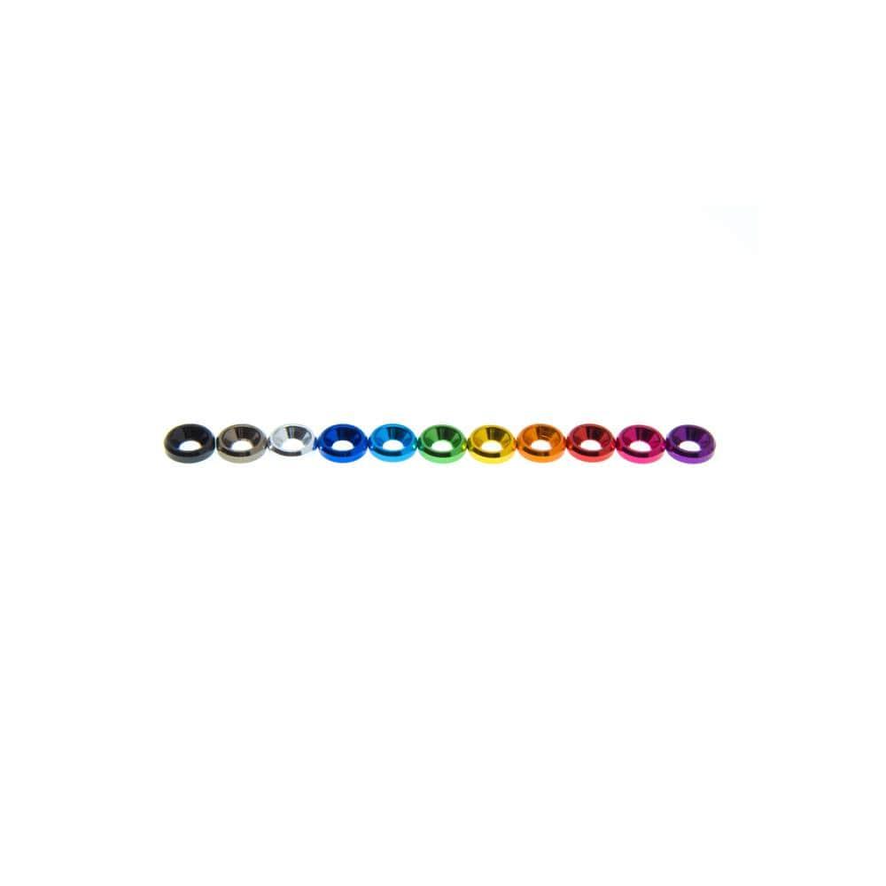 M2 Countersunk Washer (5 pcs) - Choose Color
