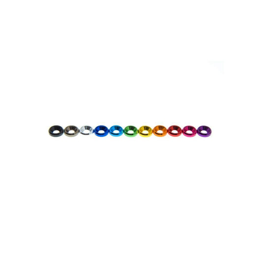 M2 Countersunk Washer (5 pcs) - Choose Color