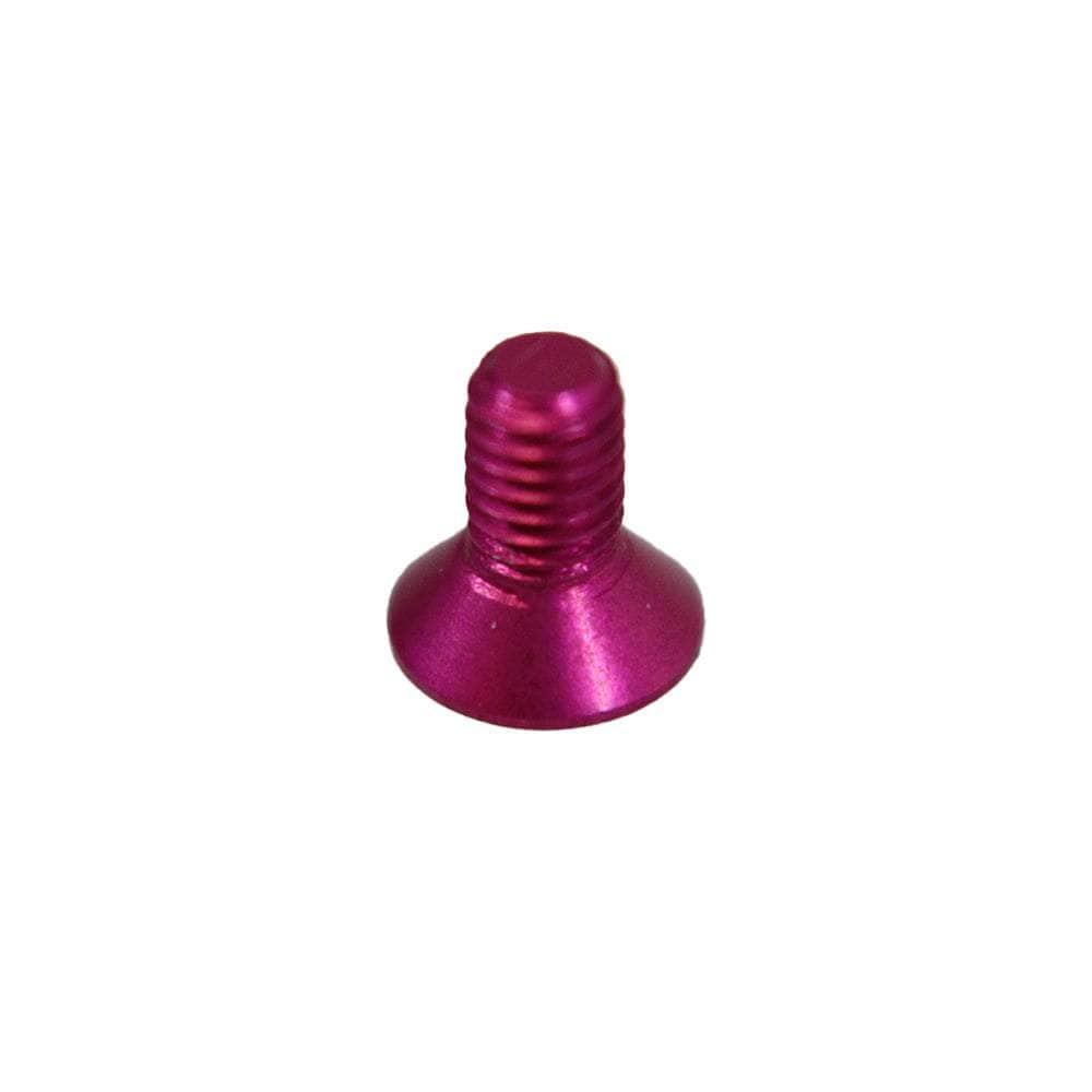 M3 7075 Aluminum Bolt, Hex, Countersunk (5pc) - Choose Size / Color