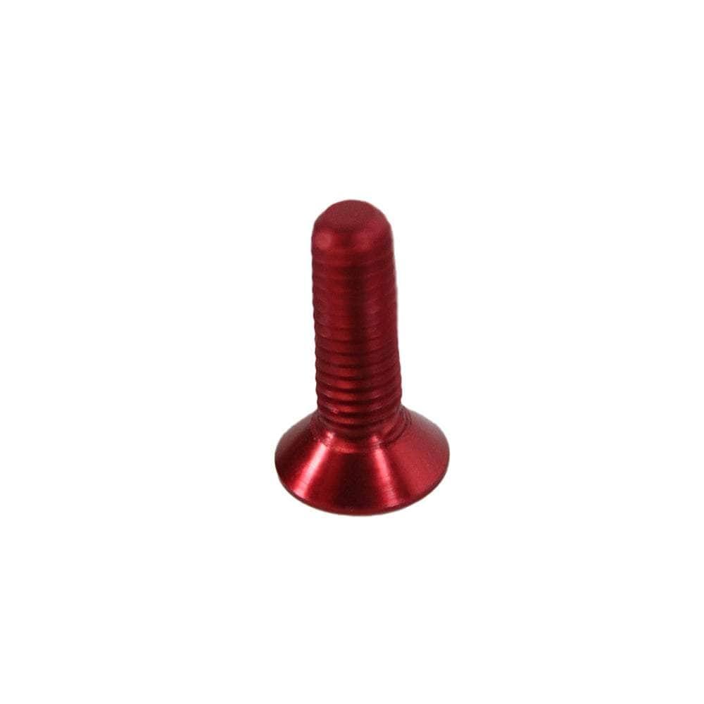 M3 7075 Aluminum Bolt, Hex, Countersunk (5pc) - Choose Size / Color