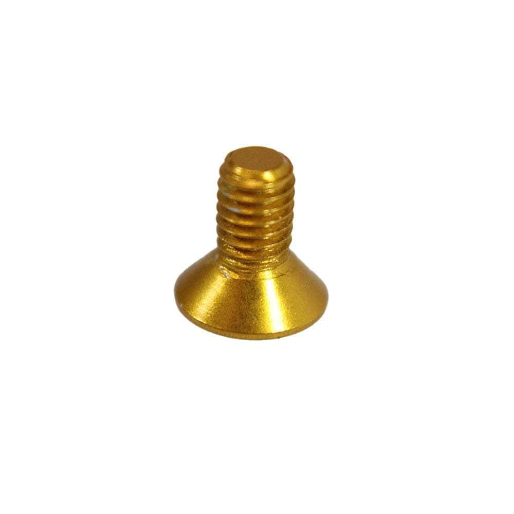 M3 7075 Aluminum Bolt, Hex, Countersunk (5pc) - Choose Size / Color