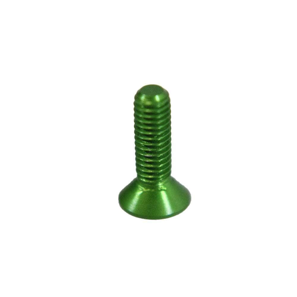 M3 7075 Aluminum Bolt, Hex, Countersunk (5pc) - Choose Size / Color