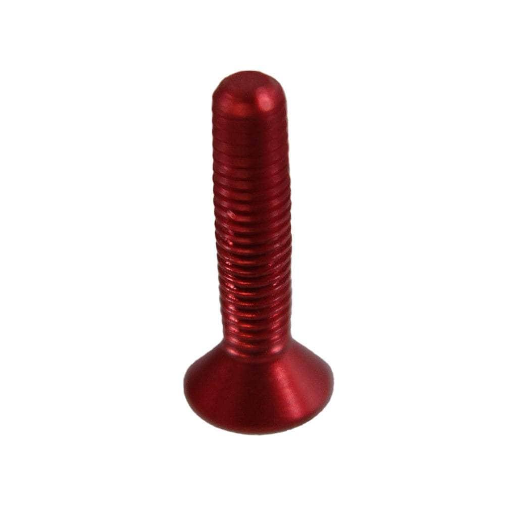 M3 7075 Aluminum Bolt, Hex, Countersunk (5pc) - Choose Size / Color