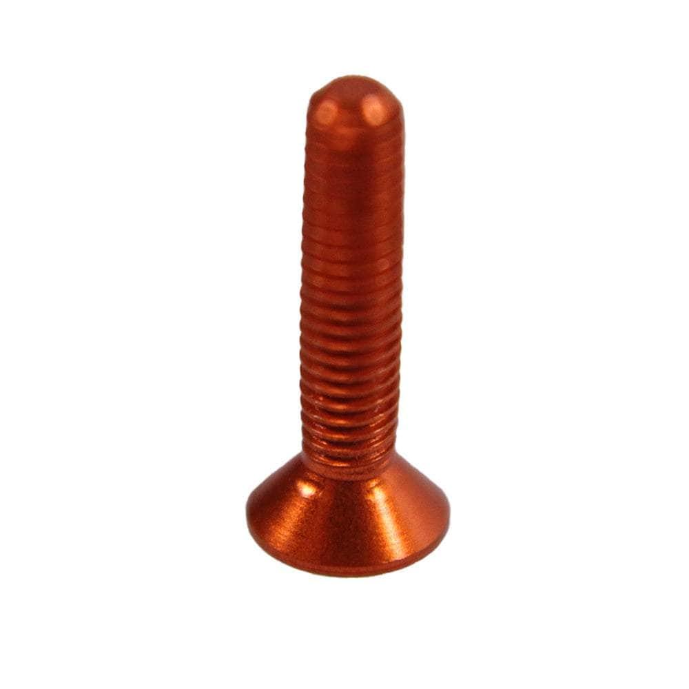 M3 7075 Aluminum Bolt, Hex, Countersunk (5pc) - Choose Size / Color