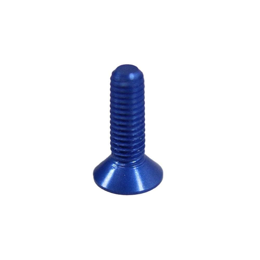 M3 7075 Aluminum Bolt, Hex, Countersunk (5pc) - Choose Size / Color