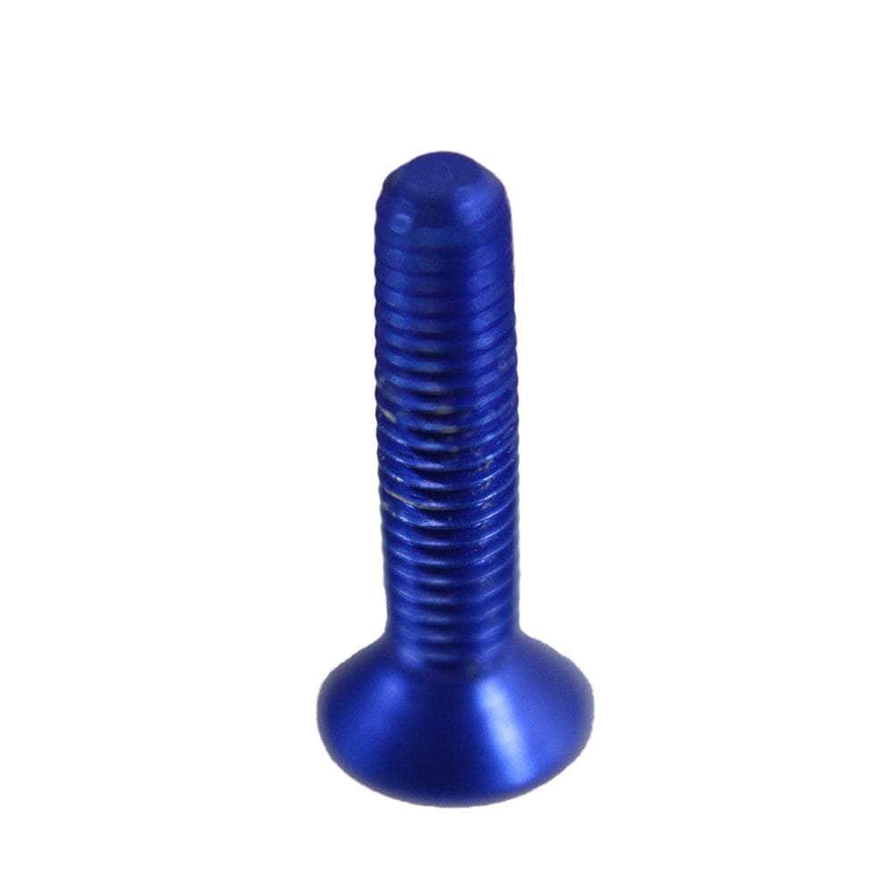 M3 7075 Aluminum Bolt, Hex, Countersunk (5pc) - Choose Size / Color