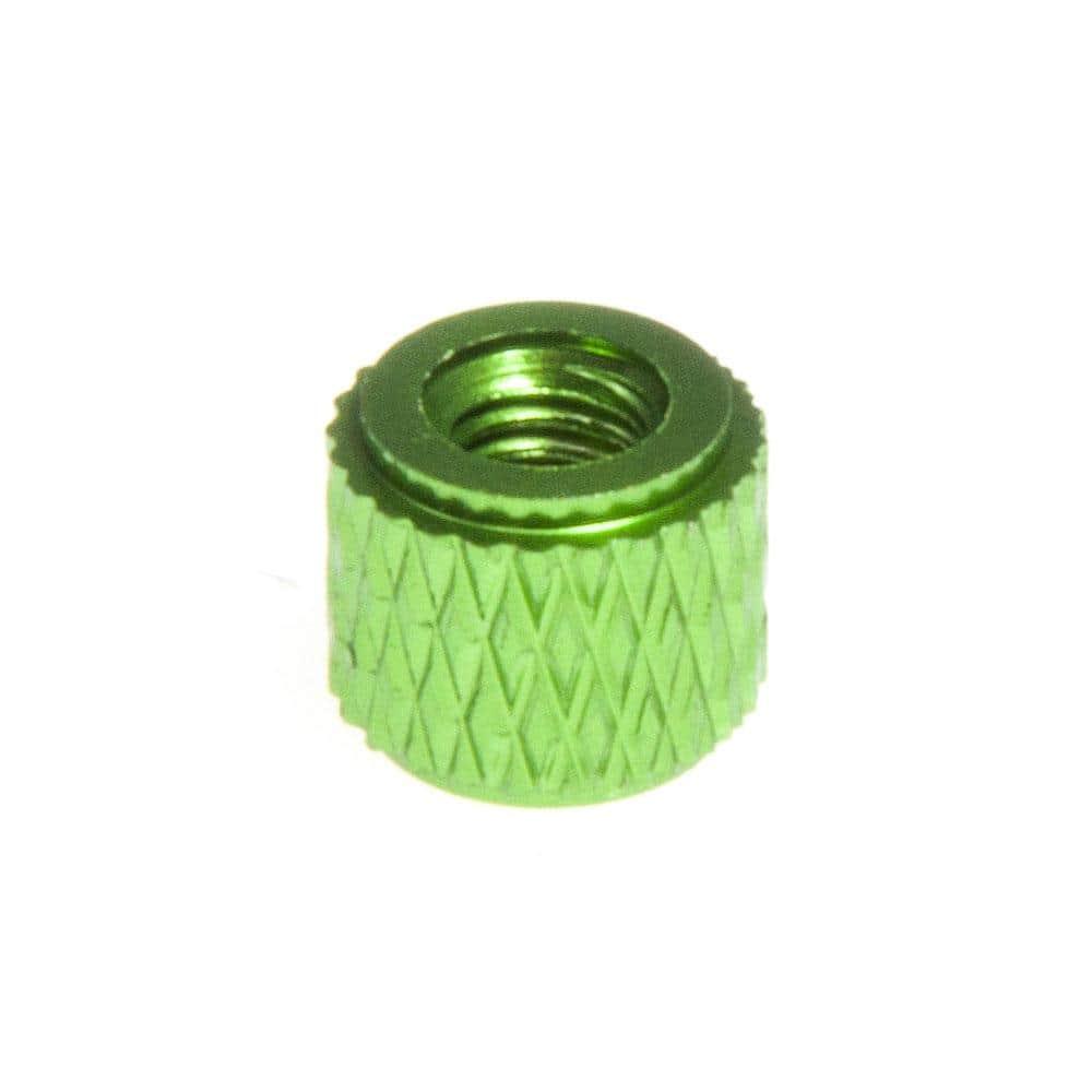 M3 Standoff, Knurled Aluminum, Small Step (5 pcs) - Choose Size, Color