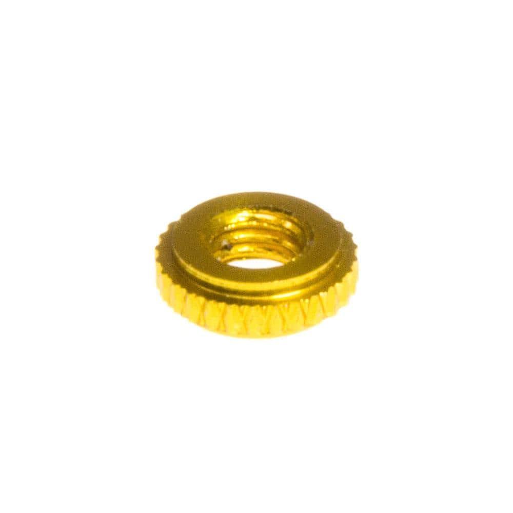 M3 Standoff, Knurled Aluminum, Small Step (5 pcs) - Choose Size, Color