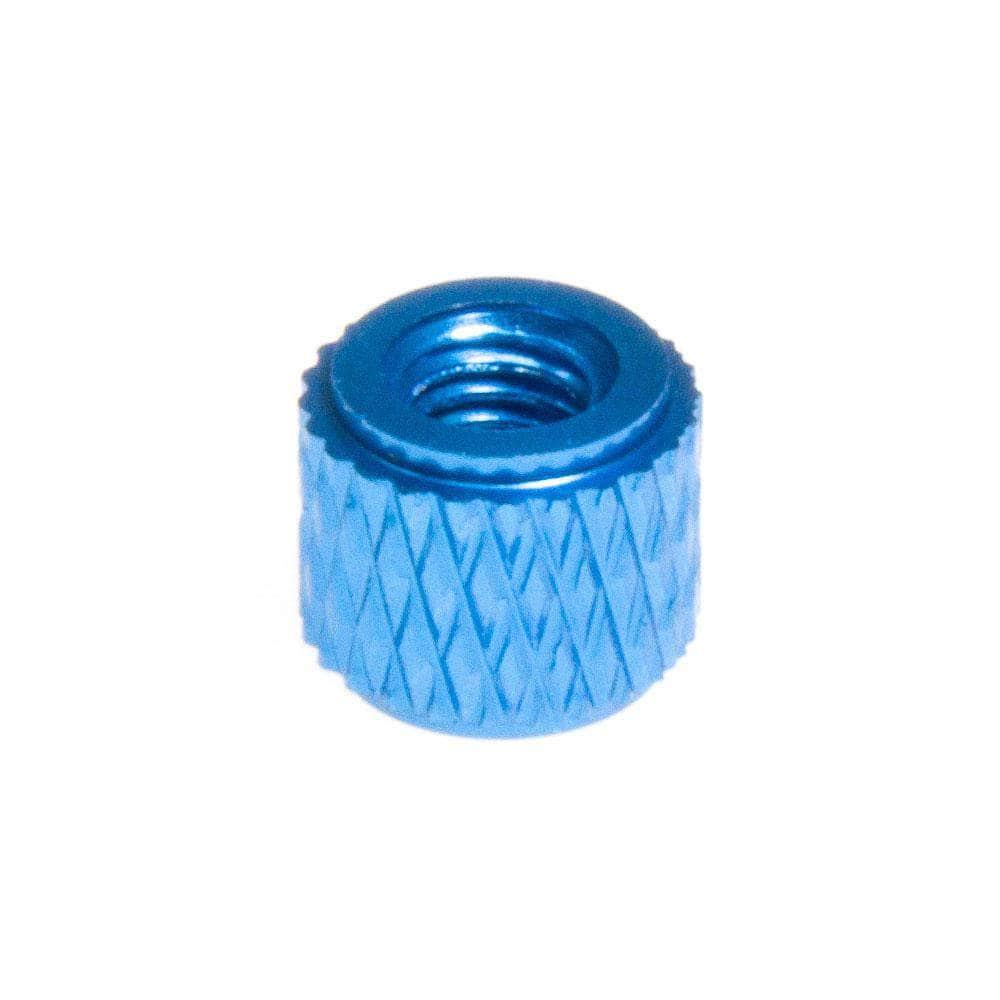 M3 Standoff, Knurled Aluminum, Small Step (5 pcs) - Choose Size, Color