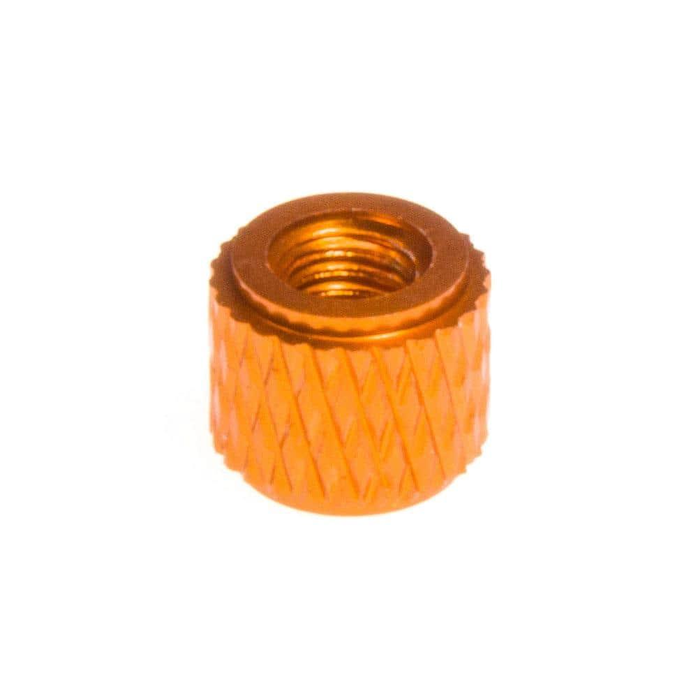 M3 Standoff, Knurled Aluminum, Small Step (5 pcs) - Choose Size, Color