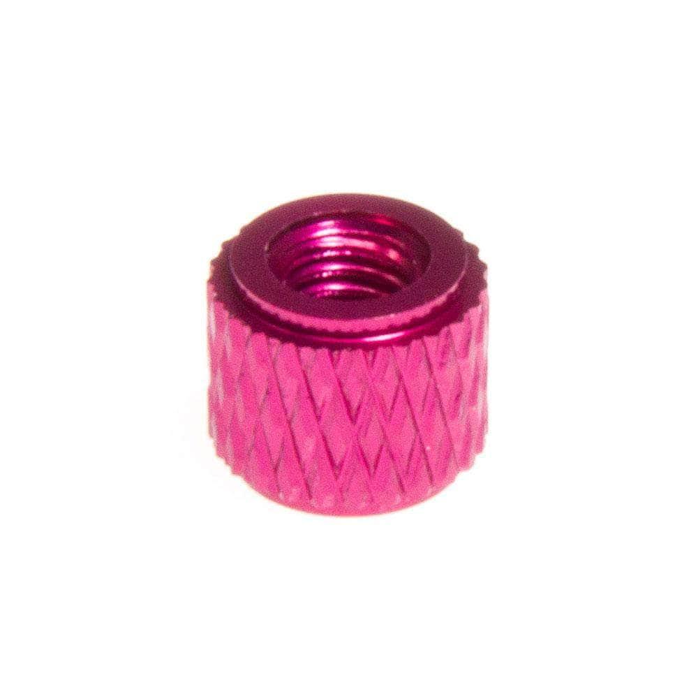 M3 Standoff, Knurled Aluminum, Small Step (5 pcs) - Choose Size, Color