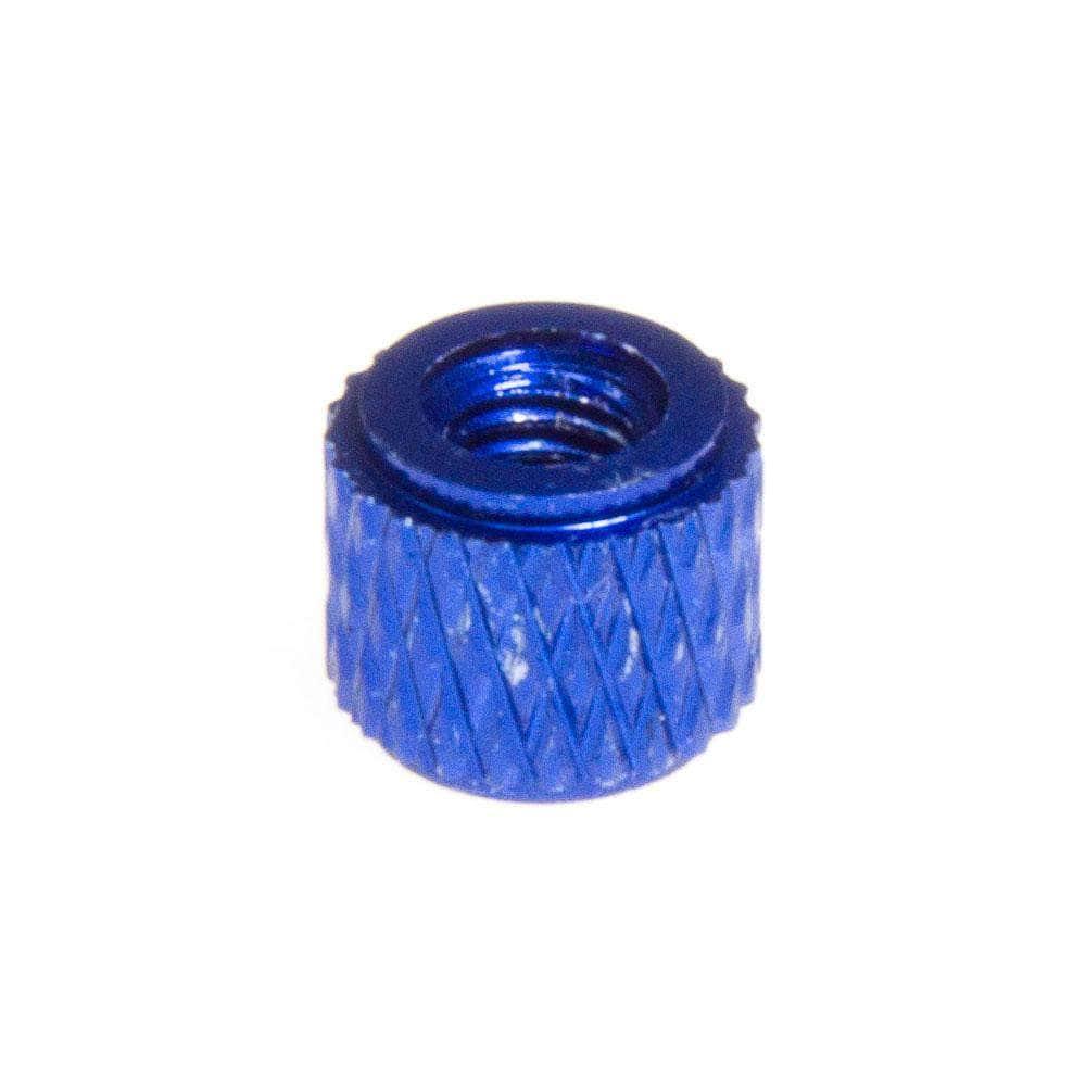 M3 Standoff, Knurled Aluminum, Small Step (5 pcs) - Choose Size, Color