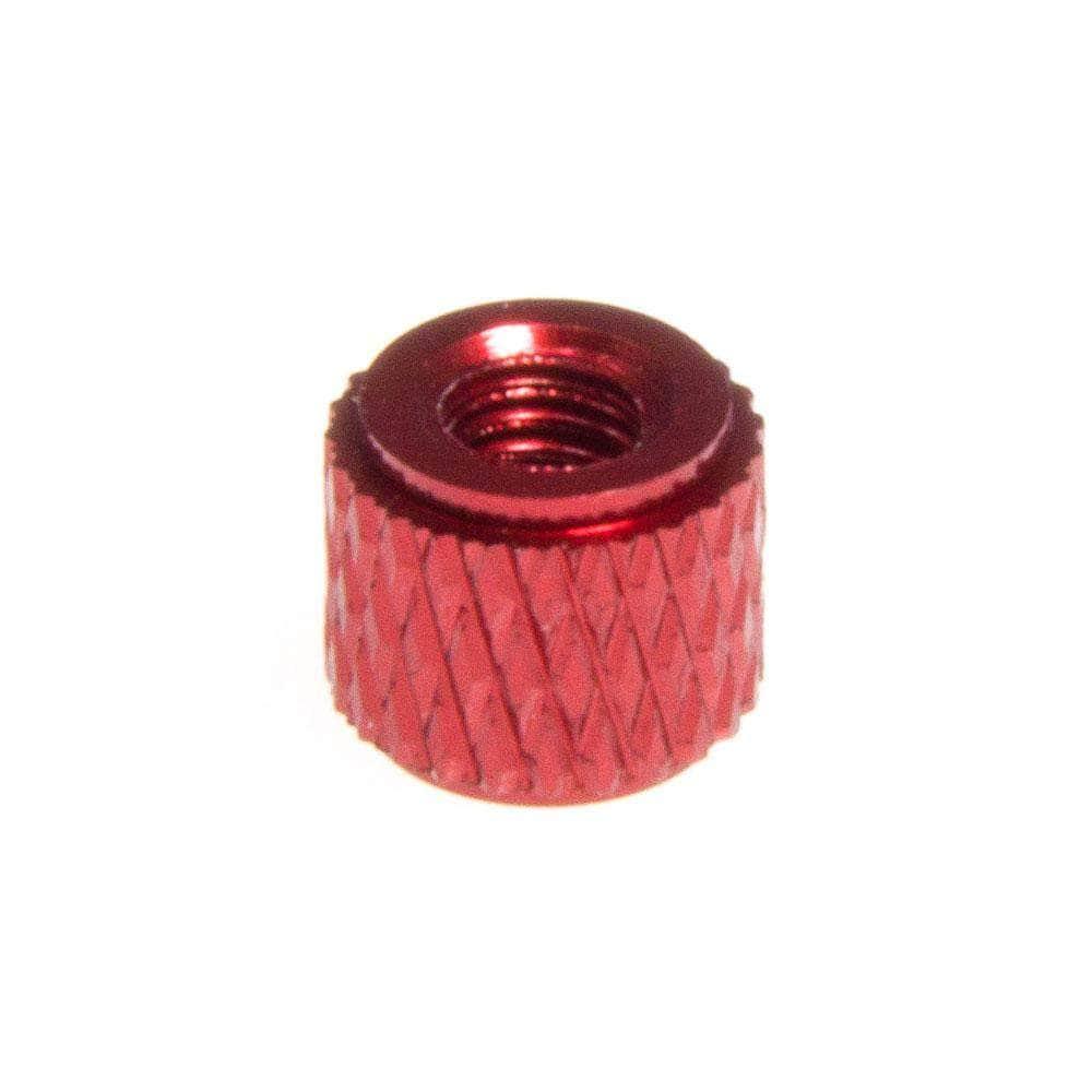 M3 Standoff, Knurled Aluminum, Small Step (5 pcs) - Choose Size, Color