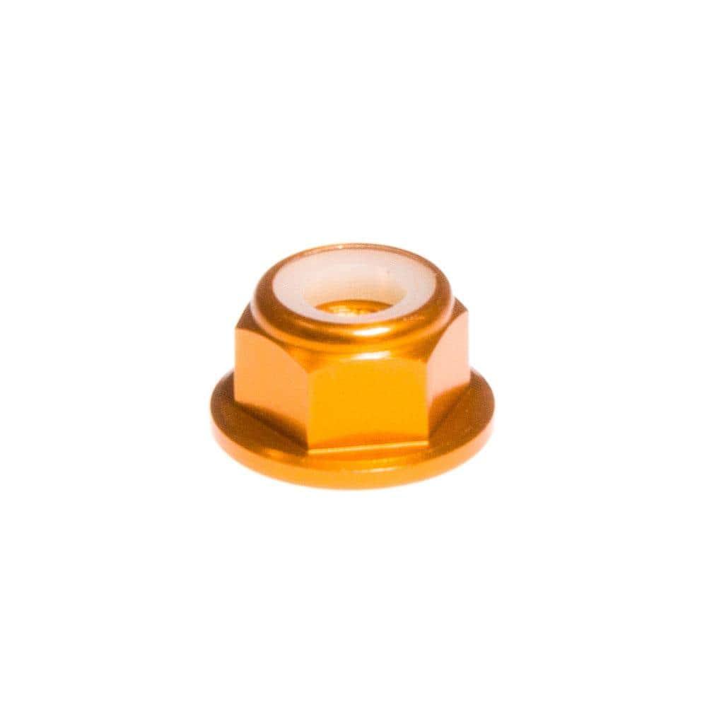 M5 Anodized Motor Prop Nut, Nylock, Flanged (5pcs) - Choose Color