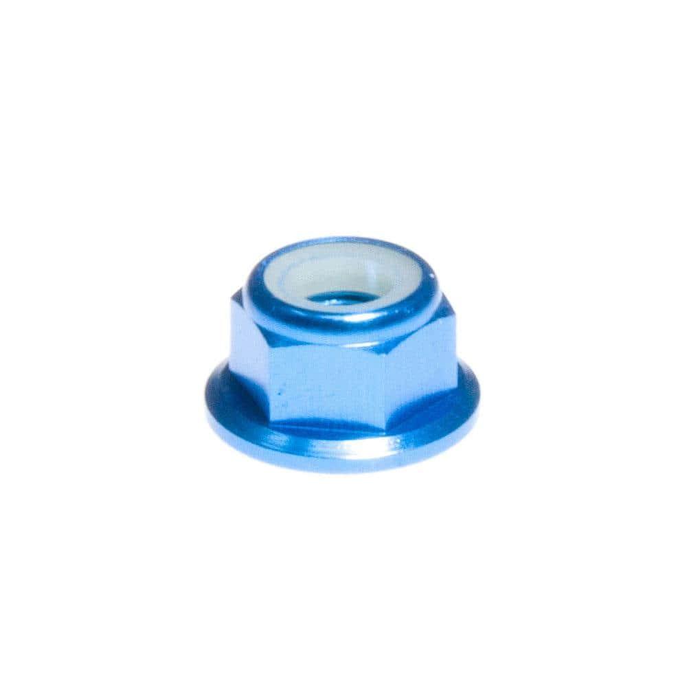 M5 Anodized Motor Prop Nut, Nylock, Flanged (5pcs) - Choose Color