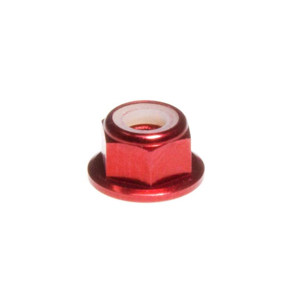 M5 Anodized Motor Prop Nut, Nylock, Flanged (5pcs) - Choose Color