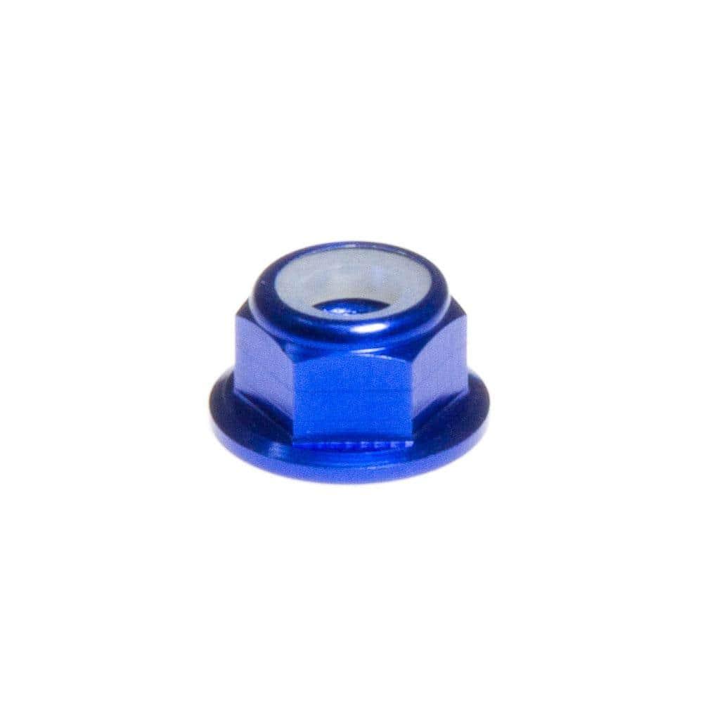 M5 Anodized Motor Prop Nut, Nylock, Flanged (5pcs) - Choose Color