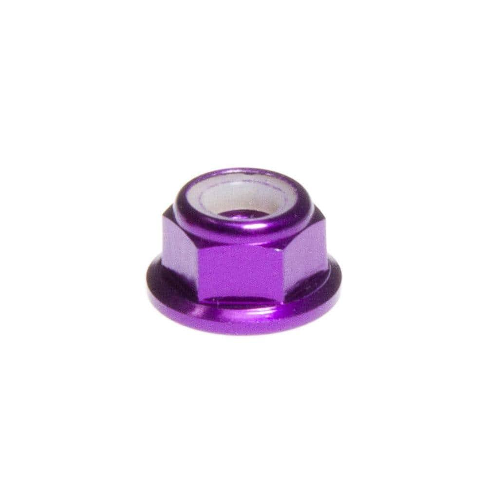 M5 Anodized Motor Prop Nut, Nylock, Flanged (5pcs) - Choose Color