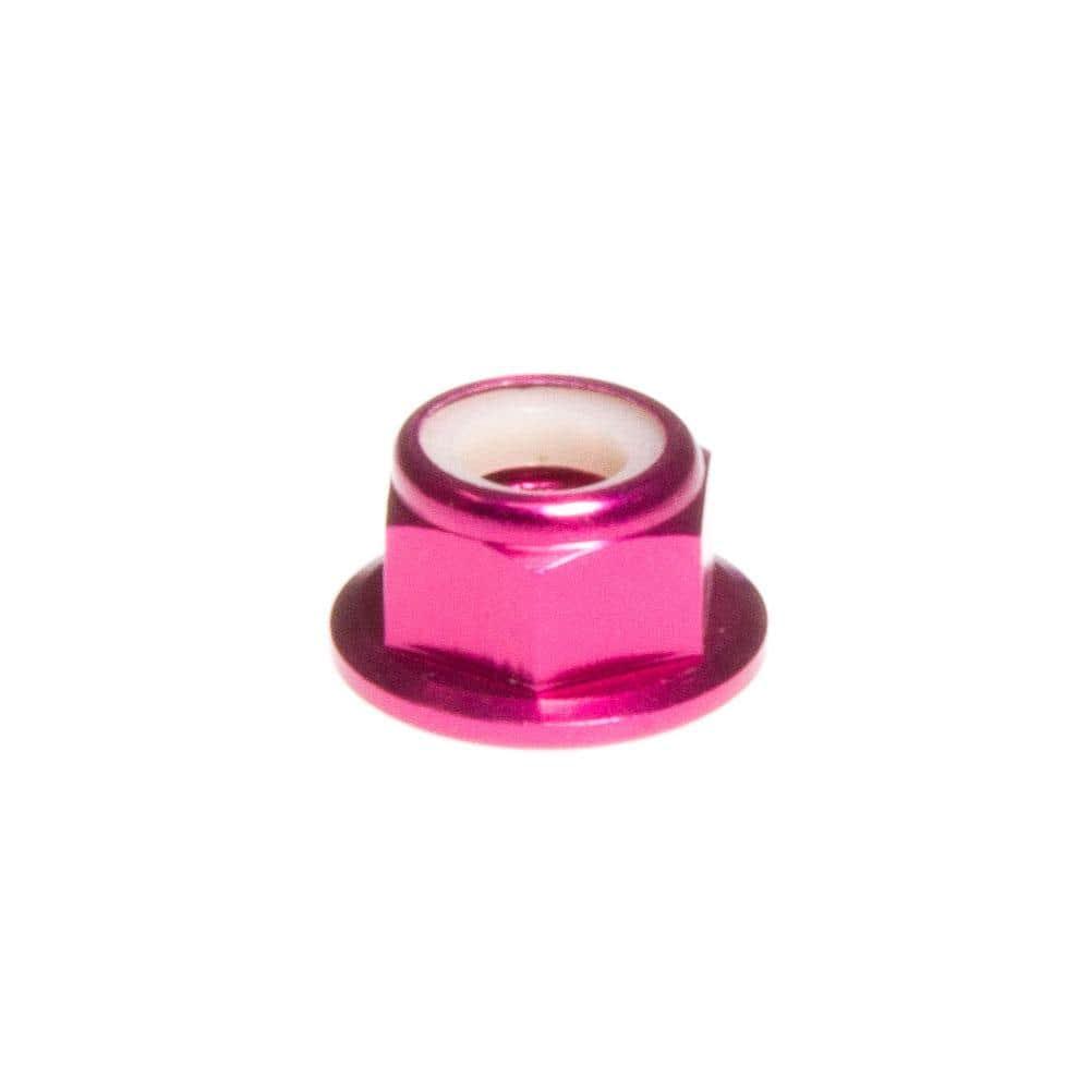 M5 Anodized Motor Prop Nut, Nylock, Flanged (5pcs) - Choose Color