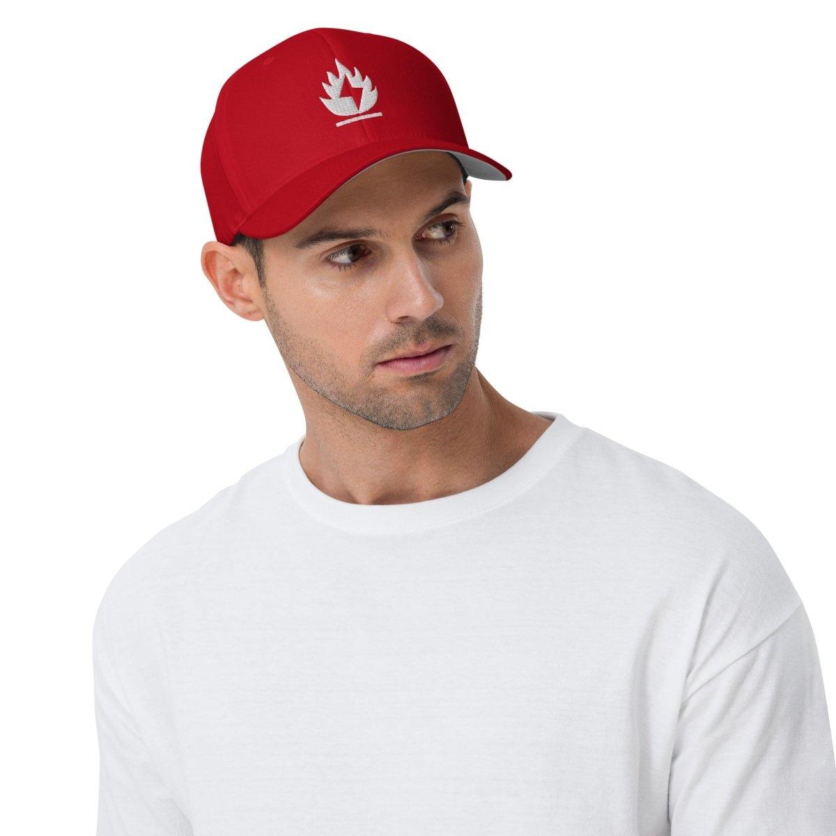 WREKD® Quad Gas "Fire Bolt" Structured Twill Cap by WREKD Co.