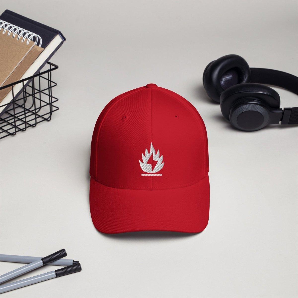 WREKD® Quad Gas "Fire Bolt" Structured Twill Cap by WREKD Co.