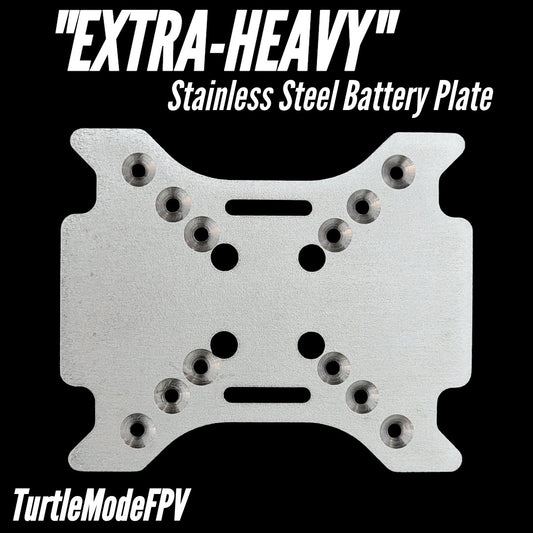 "EXTRA HEAVY" Stainless BatteryPlate for HeavyMetal / HeavyMetal PRO Frames