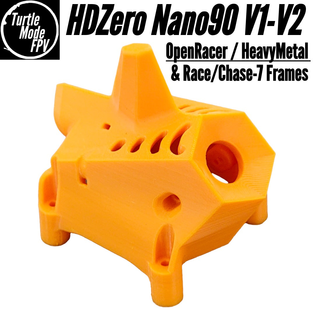 HDZero Nano90 Pods for OpenRacer, HeavyMetal & Race/Chase-7 Frames - (Choose Options)