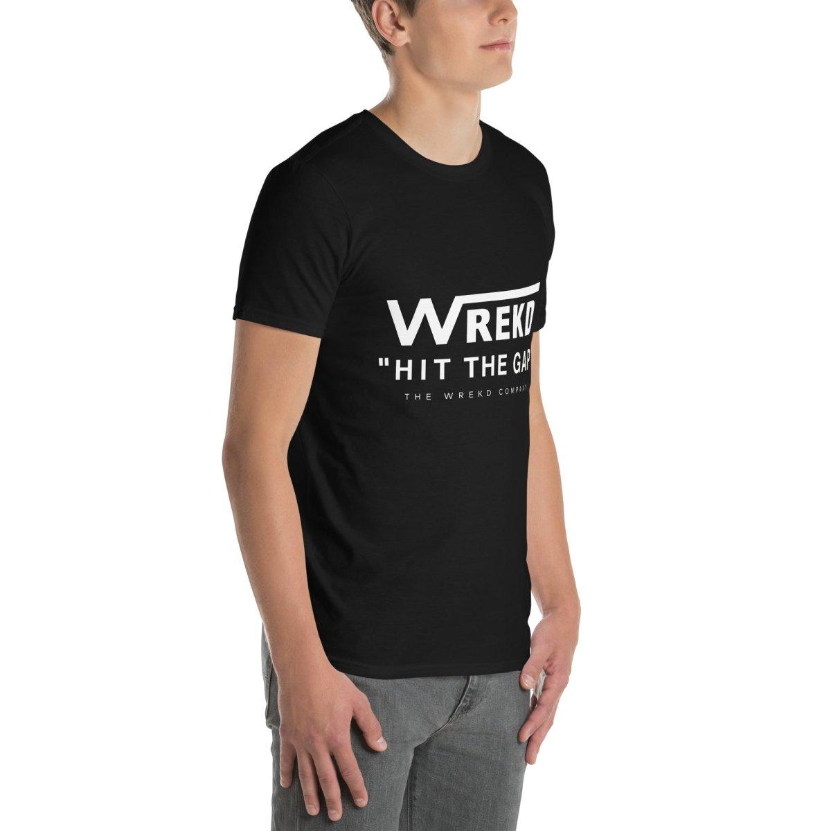 WREKD Hit The Gap Parody Logo Tee