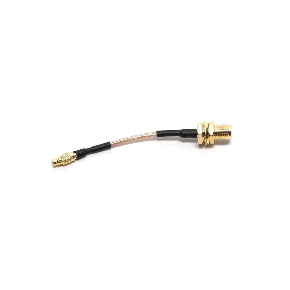 Straight MMCX to SMA Adapter - Clear - Choose Length